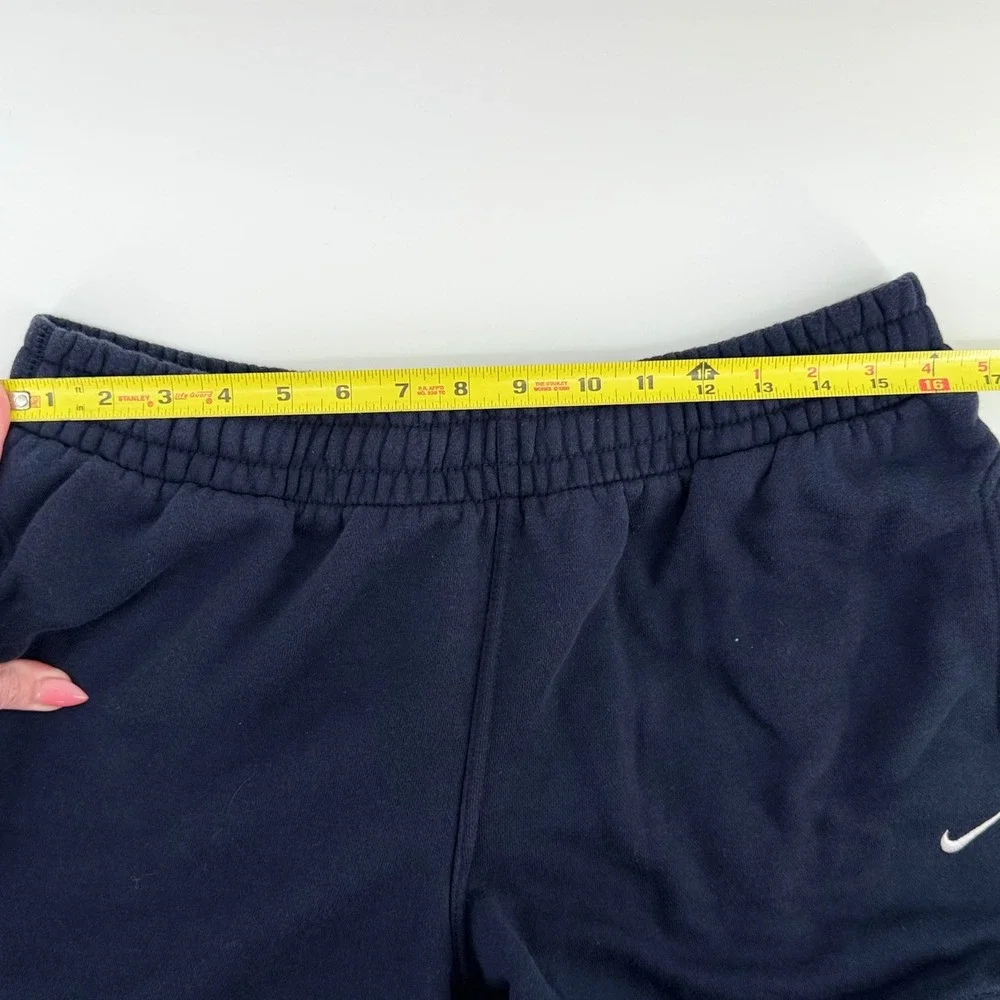 Vintage‎ Y2K Nike Athletic Dept Wide Leg Cargo Sweatpants Navy Mens L EUC